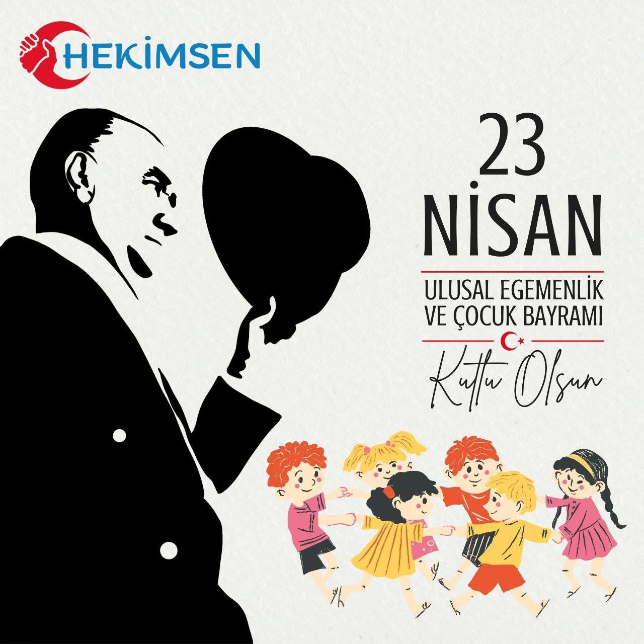 23 Nisan Ulusal Egemenlik ve Çocuk Bayramı 102. Yıl Dönümü Kutlu Olsun 